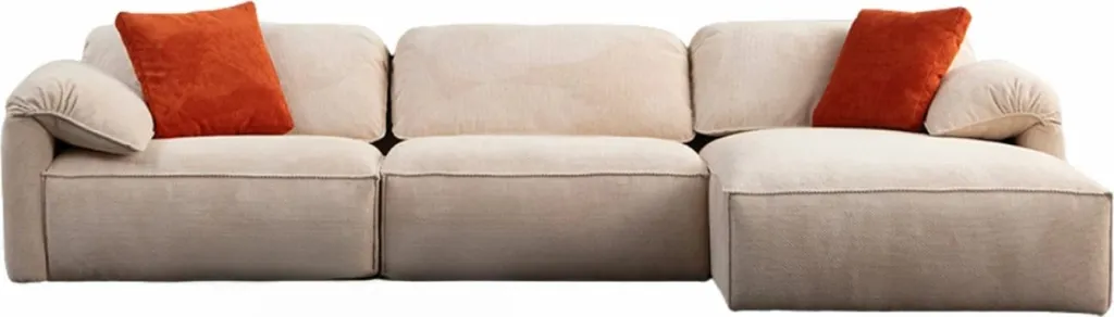 Këndare Flamingo, krem, Atelier del Sofa, 335x170x105x80cm - 3