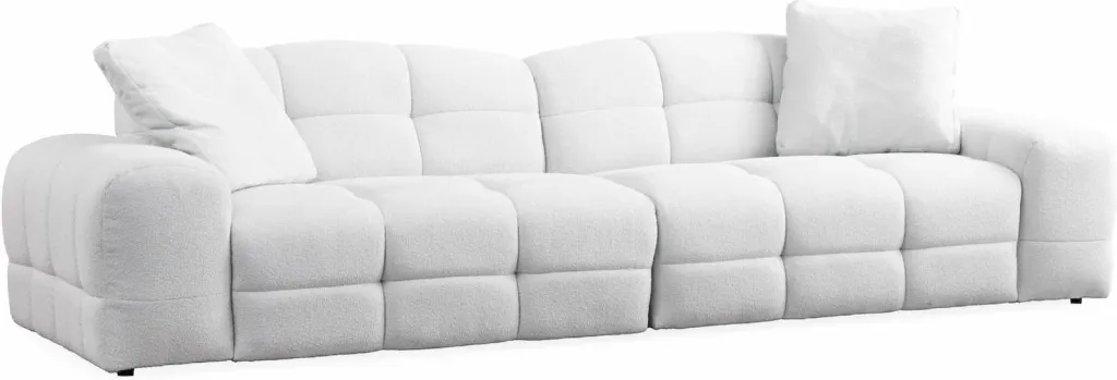 Divan treshe Pescara Lounge, ngjyrë e bardhë, Atelier del Sofa - 3