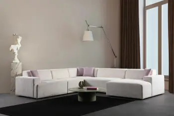 Këndore Melva, Atelier del Sofa, e bardhë, (L1.5 + O1 + C + O2 + Chl Djathtas)