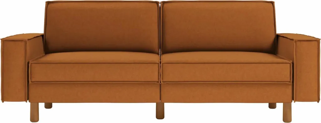 Divan treshe, Atelier del Sofa, Sparrow 3, karamel, walnut - 2
