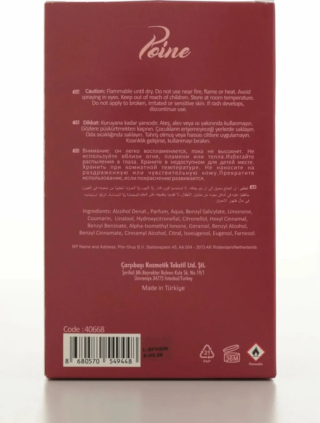 Parfum për gra, Alberto Taccini, 40668 - 8