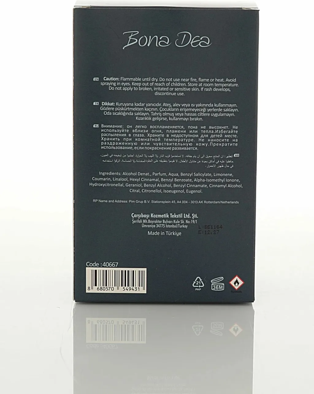 Parfum për gra, Bona Dea, 100ml, Alberto Taccini - 5