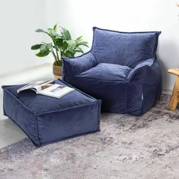 Karrige një vendëshe Notre Set, indigo, Atelier del Sofa