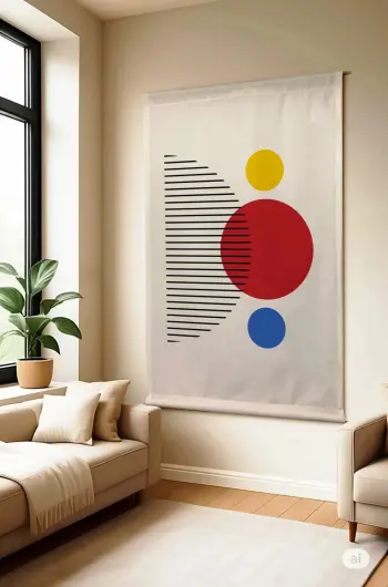 Pikturë dekorative poliestër, Wallity Polybaby 20, 70x120cm