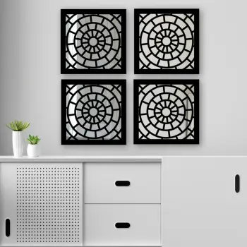Set pasqyrash (4 copë), Wallity, SYH1168116865