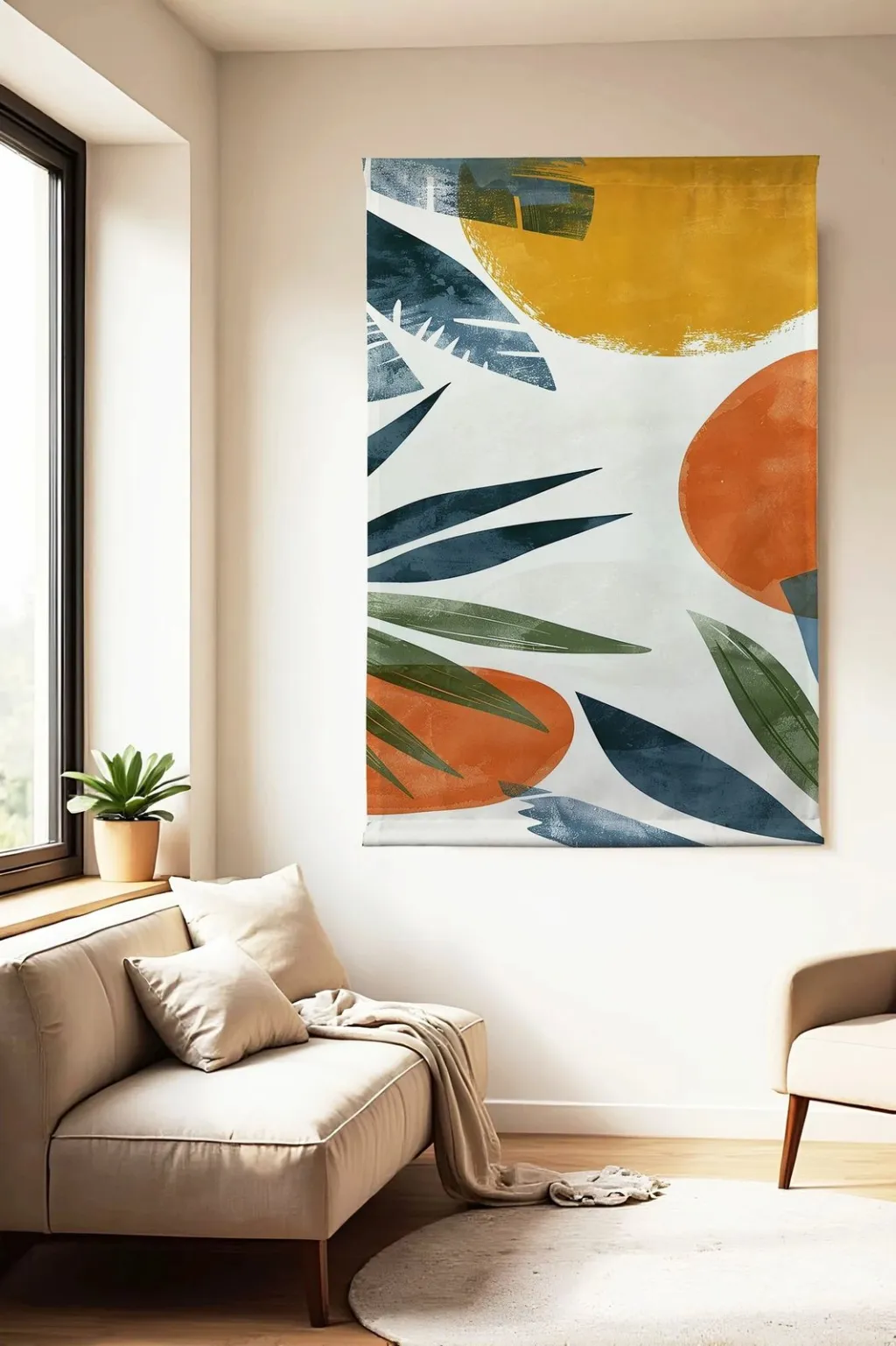 Pikturë dekorative poliestër, Wallity Polybaby 18, 100x140cm - 2