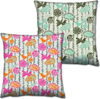 Set jastëkësh dekorativ, shumëngjyrësh, AB-4603-4604, 2 copë