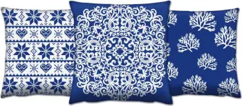 Set jastëkësh (3 copë), Evila Originals, AC-4400-4669-4544
