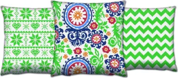 Set jastëkësh dekorativ (3 copë), shumëngjyrësh, Evila Originals, AC-4405-4698-4409