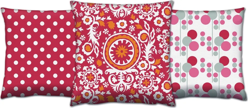 Set jastëkësh (3 copë), Evila Originals, AC-4612-4695-4701 - 1