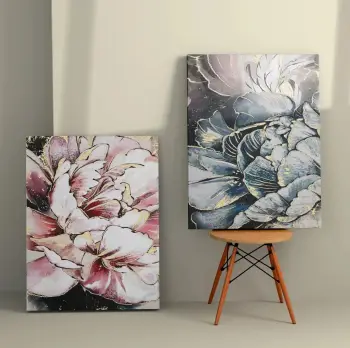 Pikturë dekorative në kanavacë (2 copë), Wallity, 2KNV4230, 50x70cm