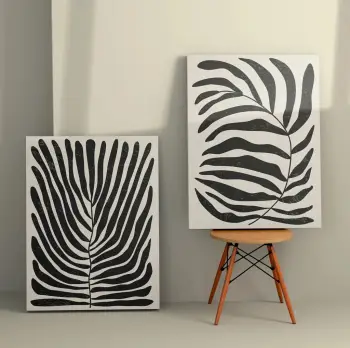 Pikturë dekorative në kanavacë (2 copa), Wallity, 2KNV4323, 50x70cm