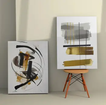 Pikturë dekorative në kanavacë (2 copë), Wallity, 2KNV4350, 50x70cm