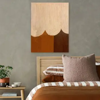 Pikturë dekorative 3D në kanavacë, shumëngjyrëshe, Wallity, RFB18_70100, 70x100cm