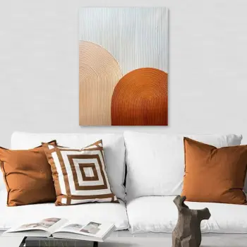 Pikturë dekorative 3D në kanavacë, shumëngjyrëshe, Wallity, RFB11_70100, 70x100cm