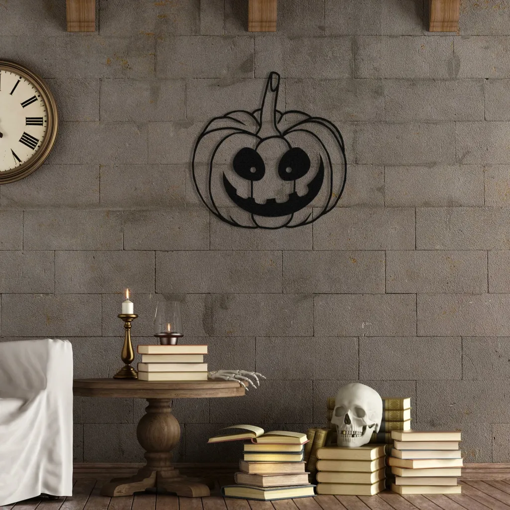 Aksesor dekorativ metalik për mur, Wallity, Halloween 6 - 3