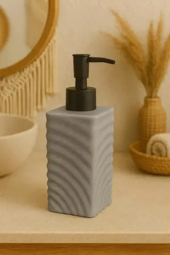Dispenser sapuni Hermia Concept, gri, MCH0011341, 6x6x17cm