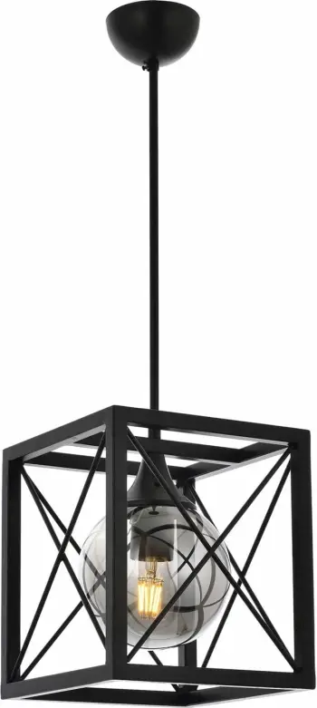 Llambë tavani Opviq, metal i zi, AV-1732-1BSY