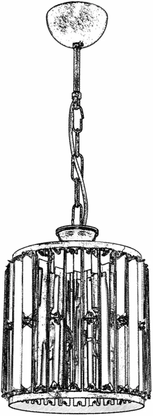 Llambë tavani Opviq, AV-1667-1E, ngjyrë antike - 2