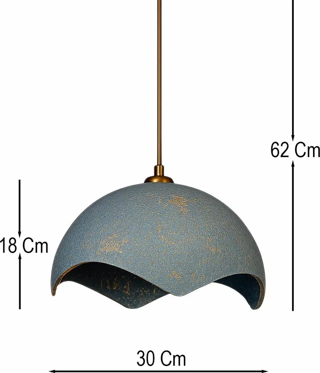 Llambë tavani Opviq, blu dhe ari, BK204 - 5
