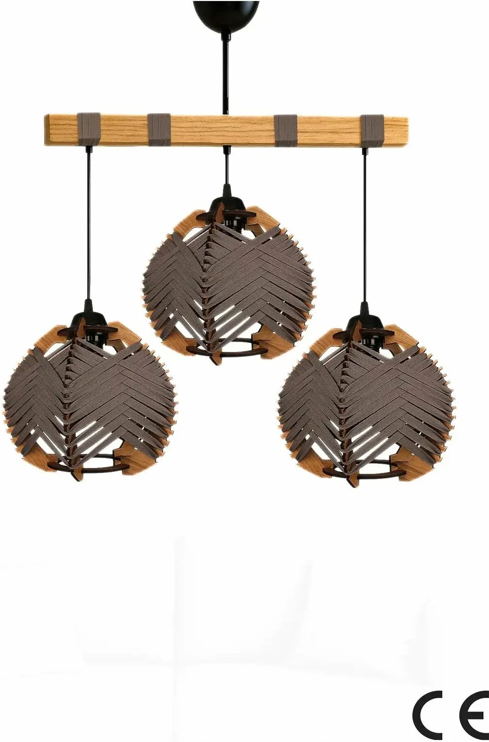 Llambadar druri Opviq, BK214, ngjyrë kafe, camel, e zezë - 5