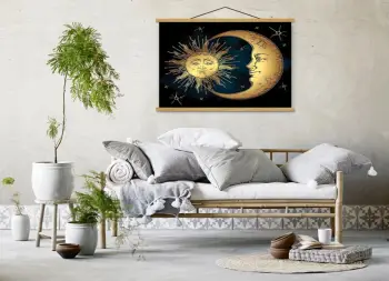 Pikturë dekorative me kornizë, shumëngjyrëshe, Wallity, MRG42, 50x70cm