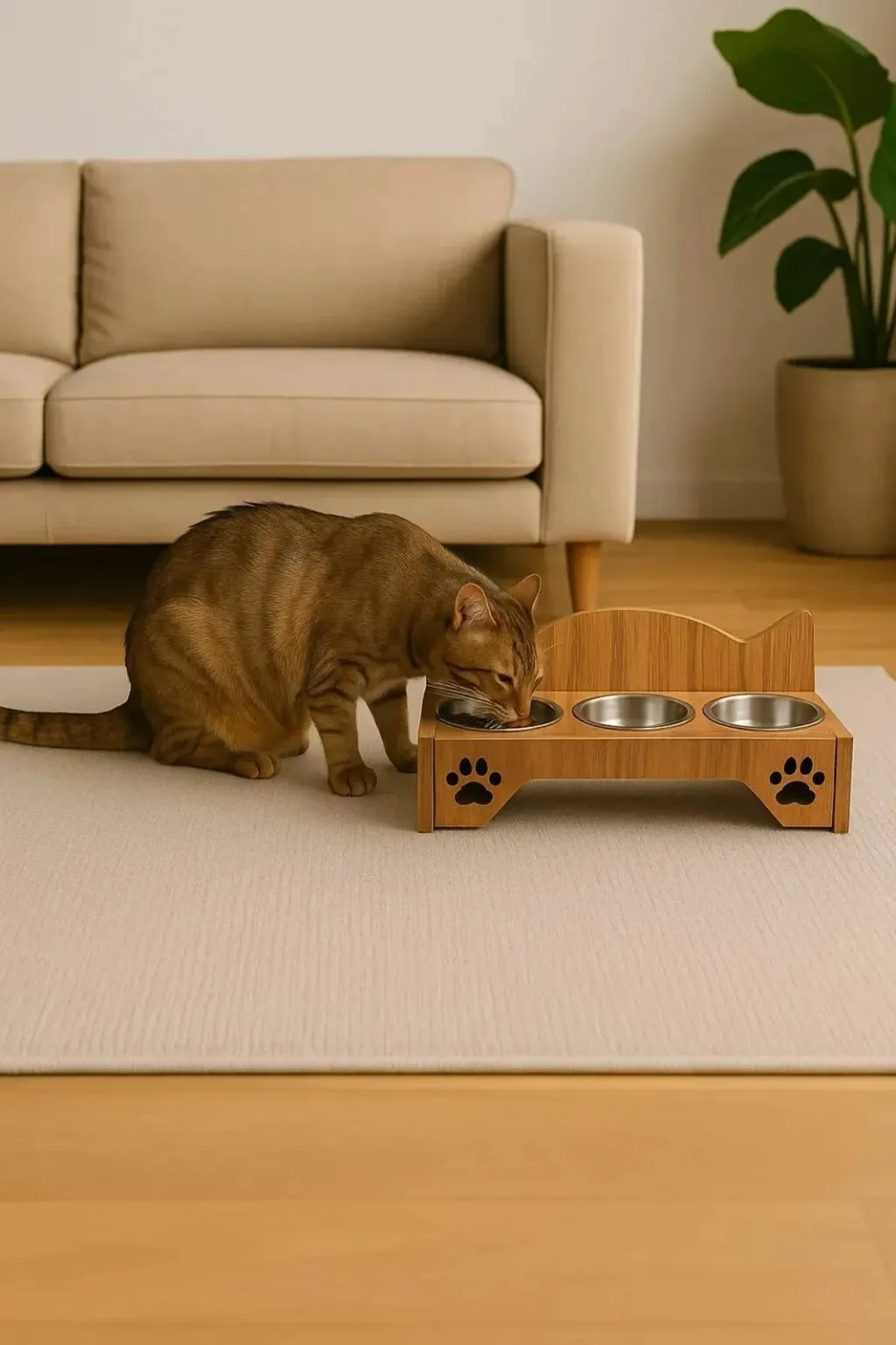 Enë ushqimi për kafshë, Paws & Whiskers, Apvm16 - 1