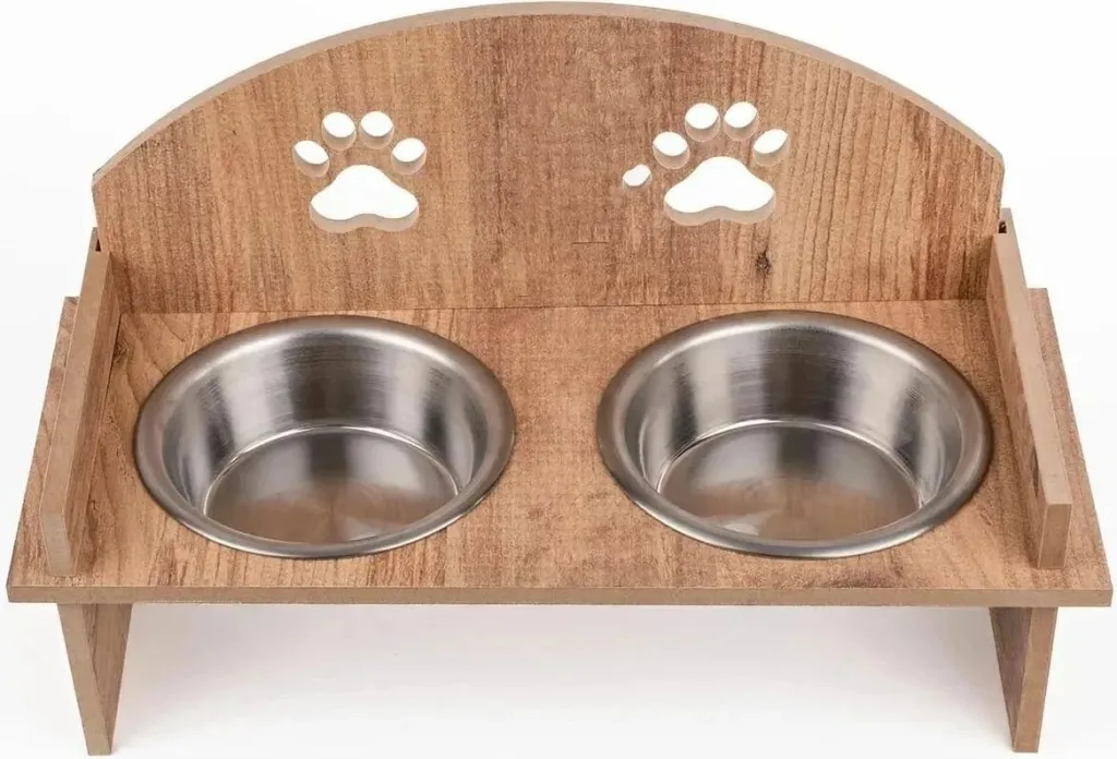 Enë ushqimi për kafshë, dy copë, Paws & Whiskers, Apvm12 - 1