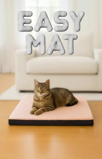 Shtrat për kafshë Paws & Whiskers, Easy Mat, 60x80, rozë