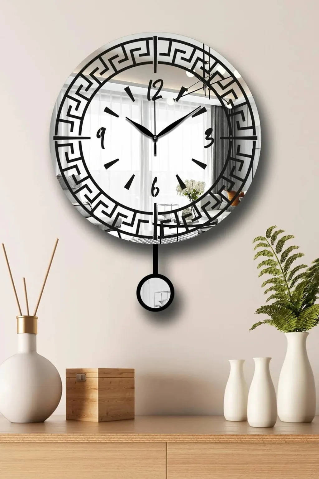 Orë muri dekorative Wallity, argjend, Vlnt113Gu - 2