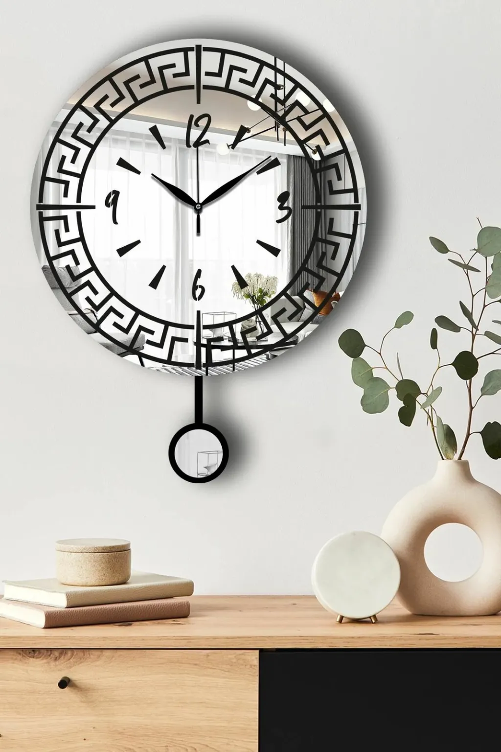 Orë muri dekorative Wallity, argjend, Vlnt113Gu - 3