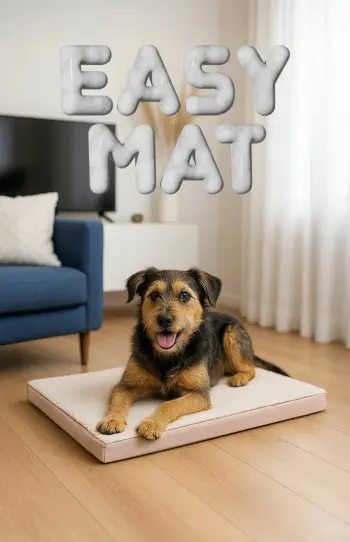 Shtrat për kafshë, Paws & Whiskers, Easy Mat, 80x100cm, bezhë