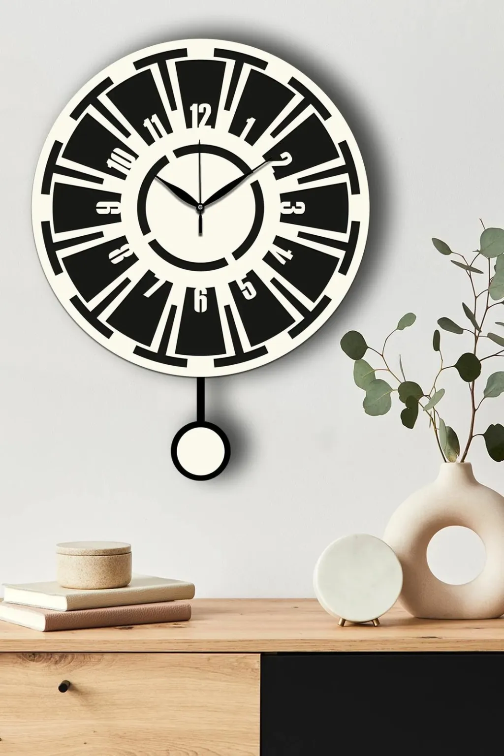 Orë muri dekorative Wallity, krem e zezë, Vlnt114Kr - 3