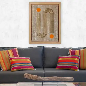 Pikturë dekorative në kanavacë, shumëngjyrëshe, Wallity, LNJ31798867261 - 6696, 66x96cm