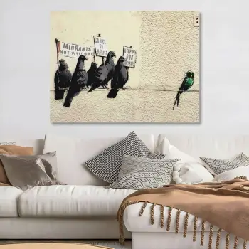 Pikturë dekorative në kanavacë Wallity, KNV4483_5070, 50x70cm