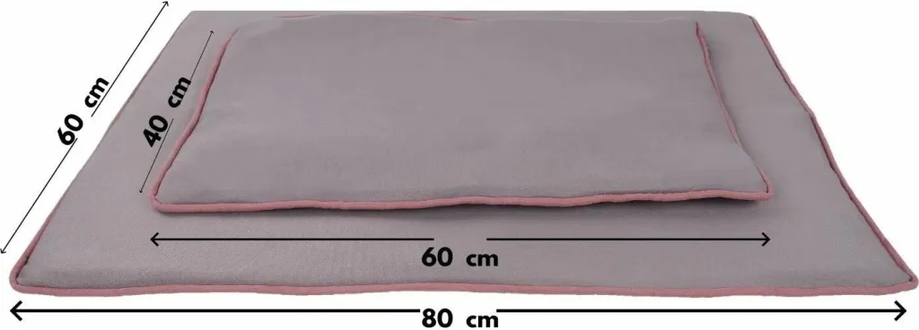 Shtrat për kafshë, Thermo Mat, 60x80, e verdhë - 3