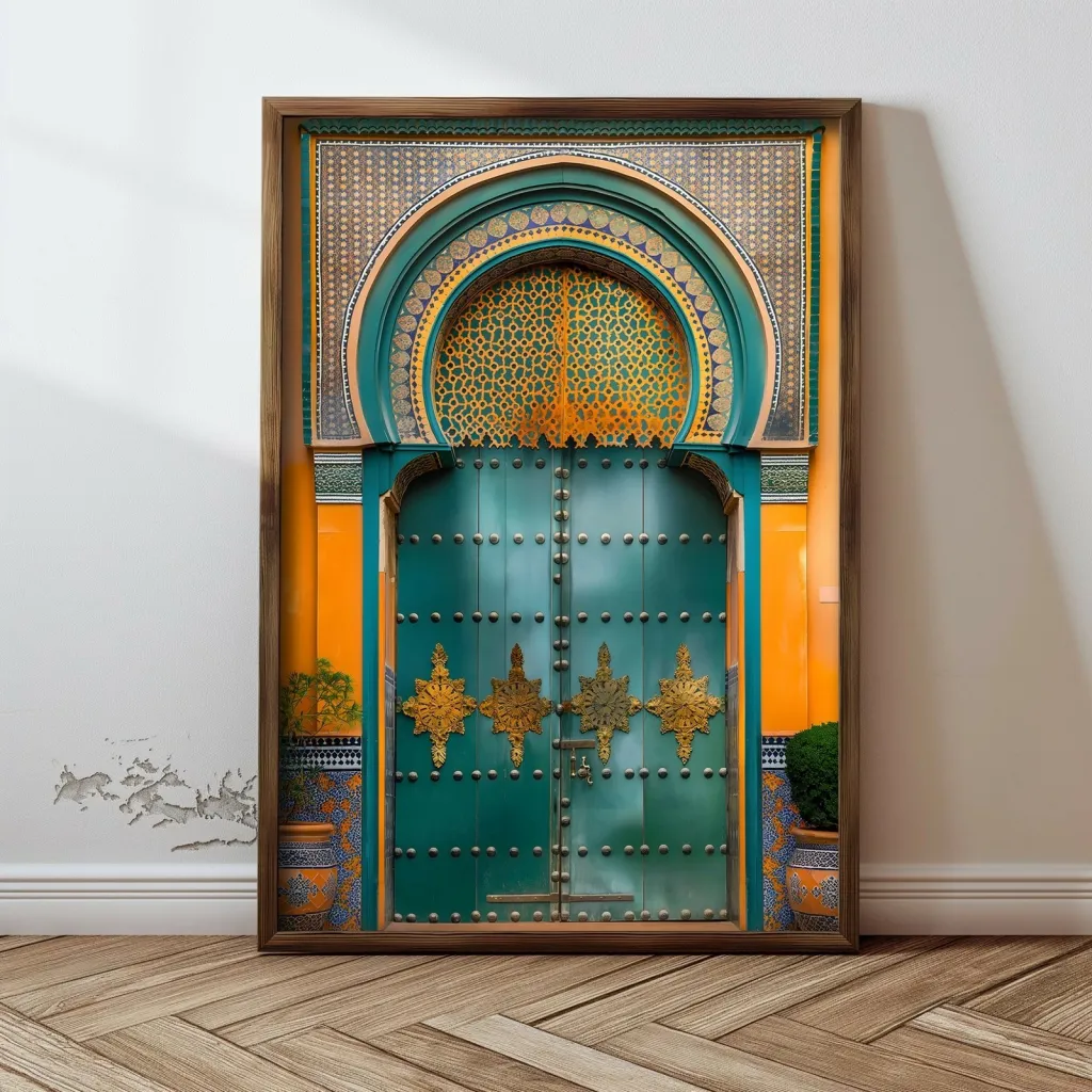 Pikturë dekorative me kornizë MDF, Wallity, GE120-L - 3