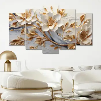 Pikturë dekorative MDF, 5 pjesë, Wallity, 5MDF4588_60100, 100x60cm