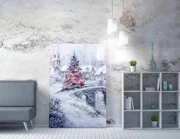 Pikturë dekorative në kanavacë, Wallity, shumëngjyrëshe, WY257, 50x70cm