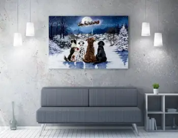 Pikturë dekorative në kanavacë, shumëngjyrëshe, Wallity WY272, 50x70cm