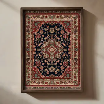 Pikturë dekorative me kornizë MDF, Wallity, TUN082-L, shumëngjyrëshe, 35x47x2 cm