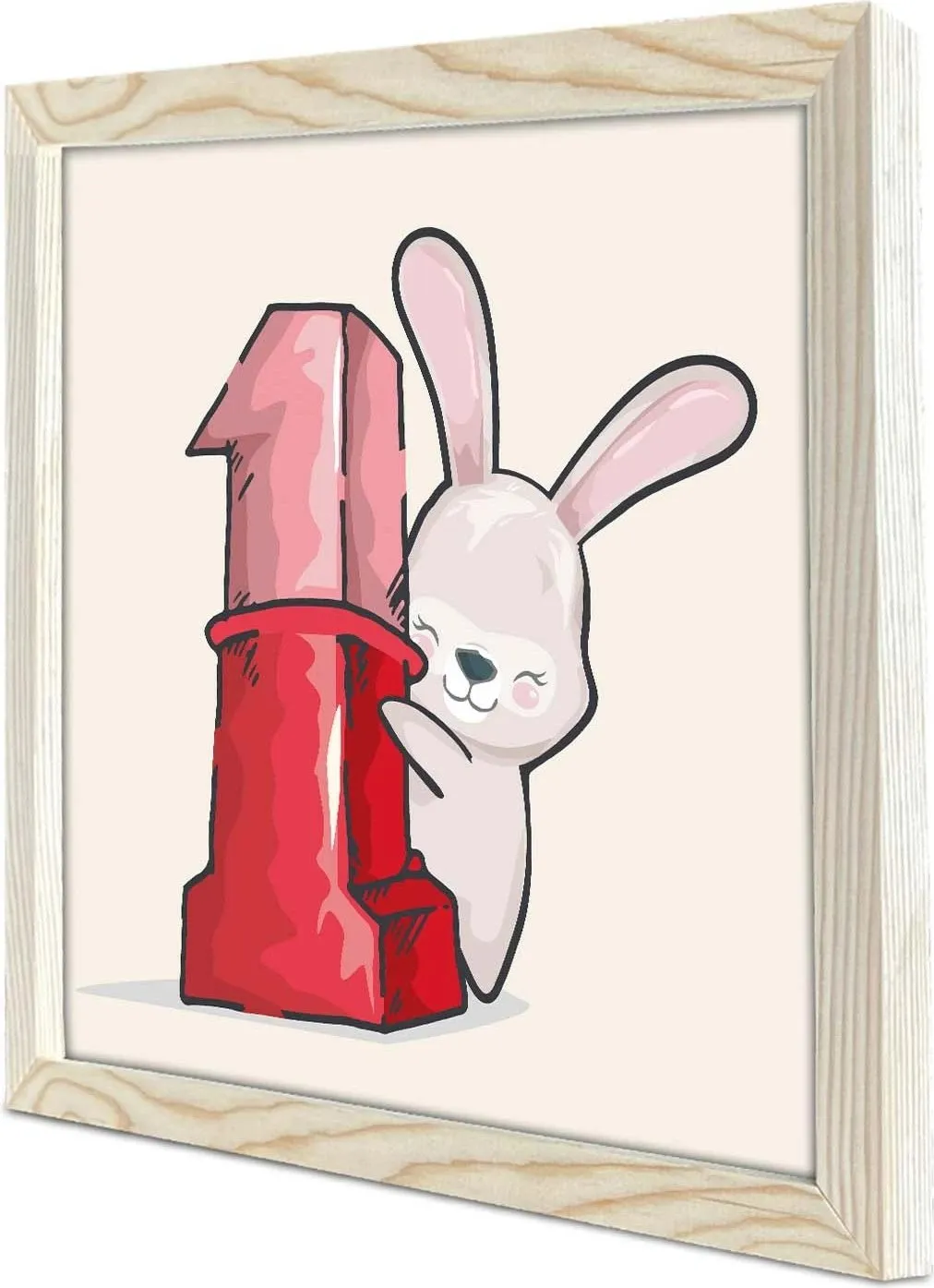 Pikturë dekorative MDF me kornizë, Wallity, 3333KCT-002, 33x33cm - 2