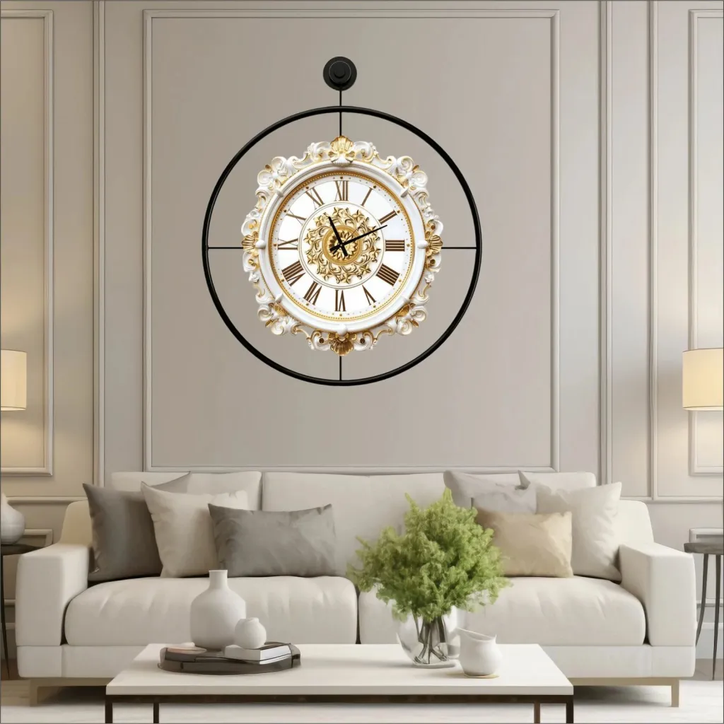 Orë muri dekorative prej metali, Wallity, Mclock-00119 - 1