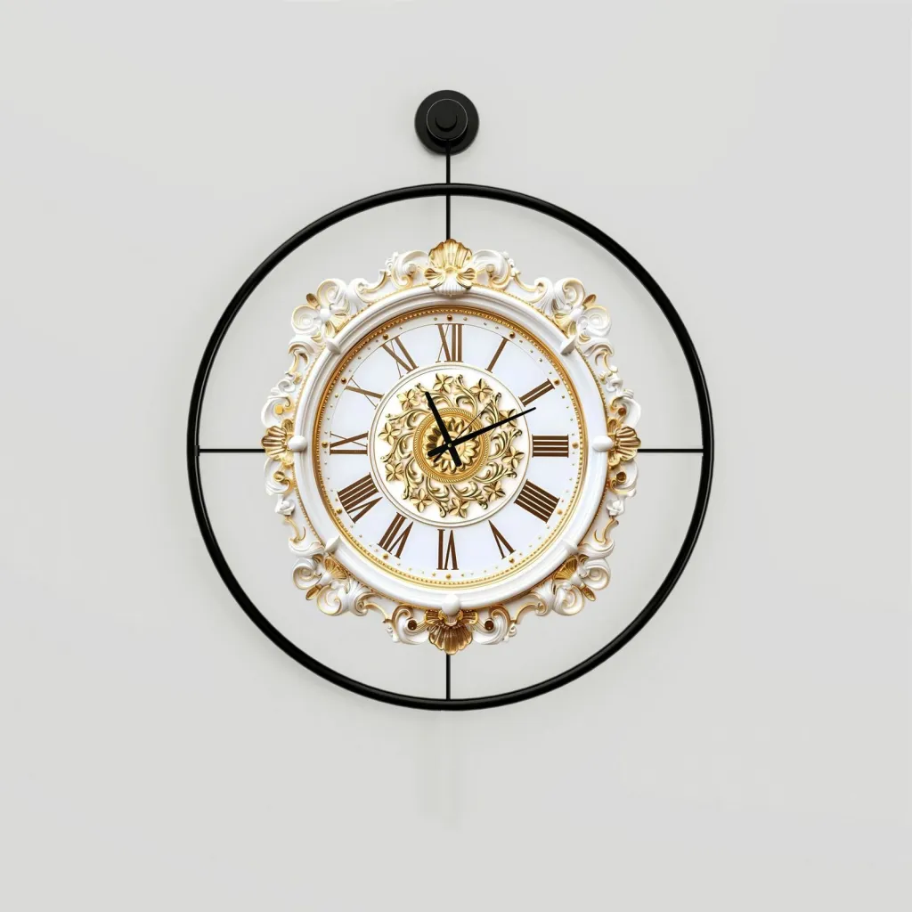 Orë muri dekorative prej metali, Wallity, Mclock-00119 - 2