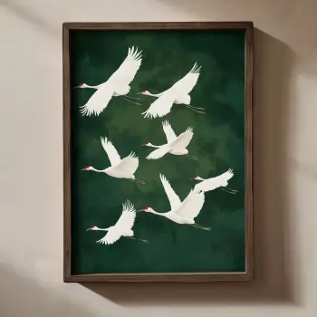 Pikturë dekorative me kornizë MDF, Wallity, TUN028-XL, shumëngjyrëshe, 50x70x3.5cm