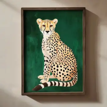 Pikturë dekorative me kornizë MDF, Wallity, TUN048-XL, shumëngjyrëshe, 50x70x3.5cm