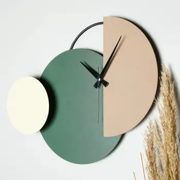 Orë muri dekorative metalike Wallity, Mateen, kafe