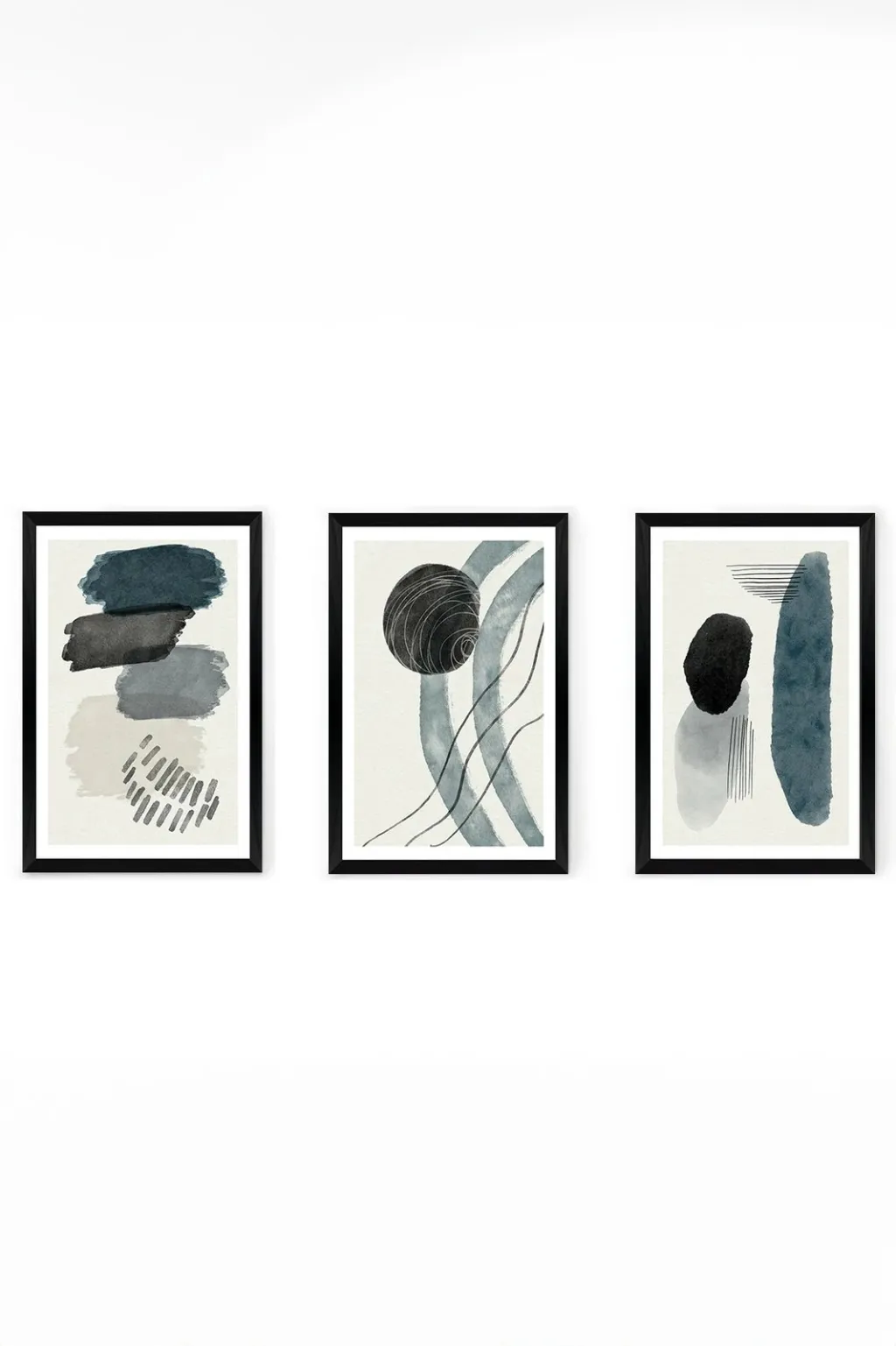 Set pikturash dekorative (3 copë), Wallity, Artsycllct19 - 2