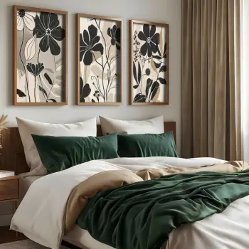 Pikturë dekorative me kornizë MDF (3 copë), Wallity, GE265-L