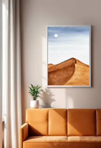 Pikturë dekorative me kornizë, MDF, Wallity, shumëngjyrëshe, Mp-00131, 50x70cm